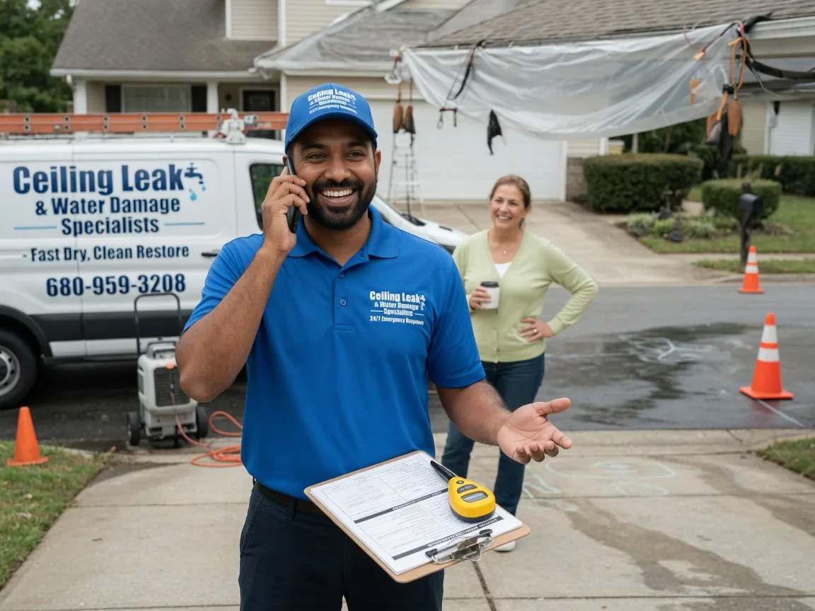 Ceiling Leak Cleanup Ocean City, MD FAQs